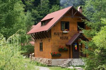 Фото номера Дом с 3 спальнями Лоджи Rustic House г. Стына-де-Вале 16